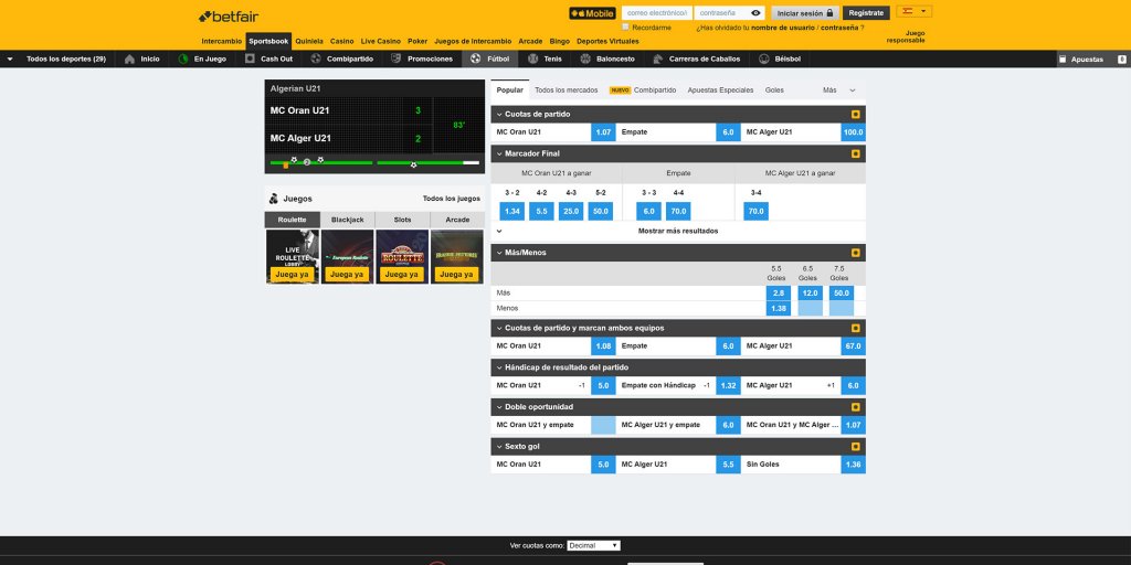 bet betfair