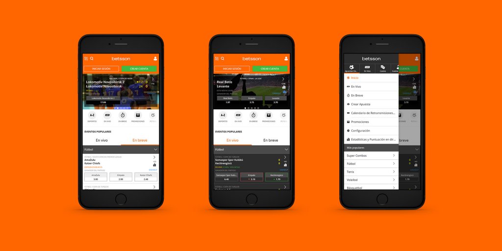 Betsson mobil app