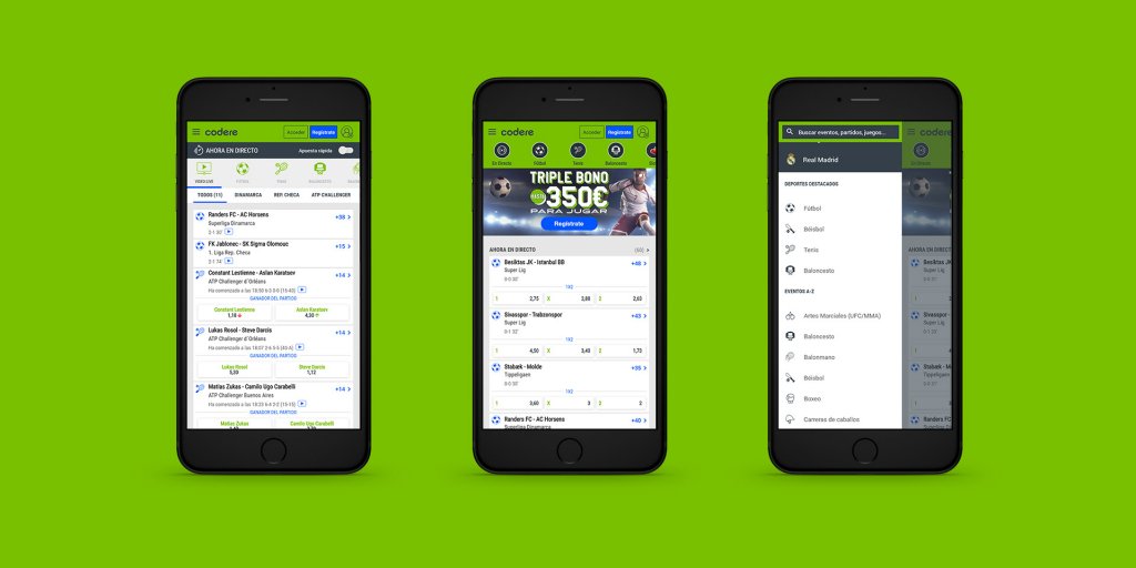 Codere app