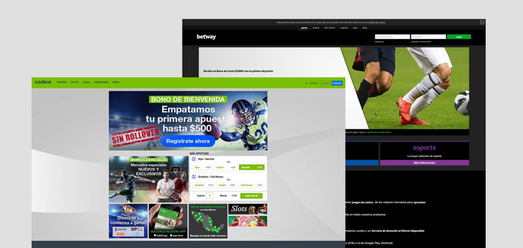 Codere vs Betway