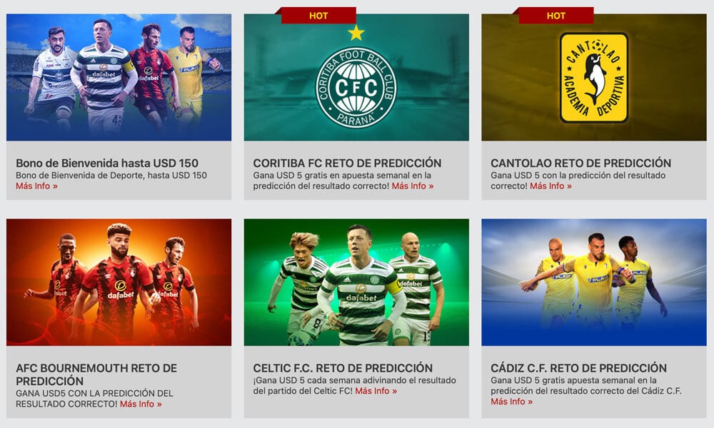 Dafabet promociones